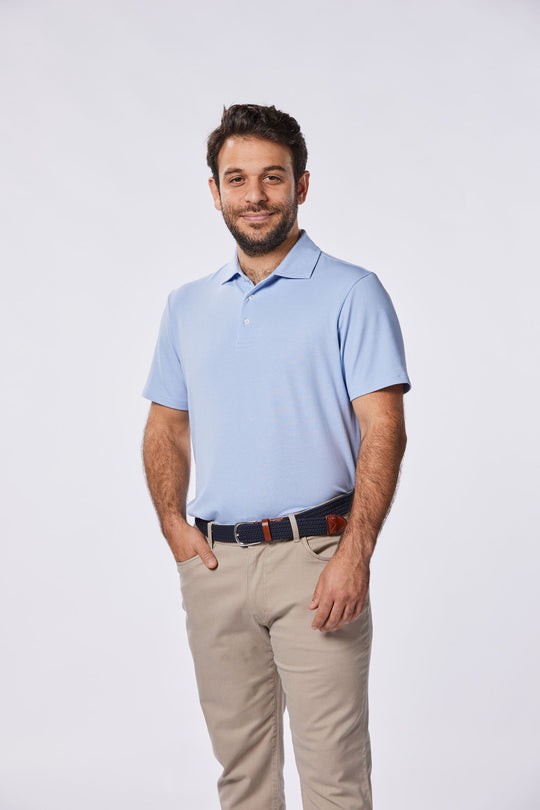 Performance Polo for Guys Under 5'9"