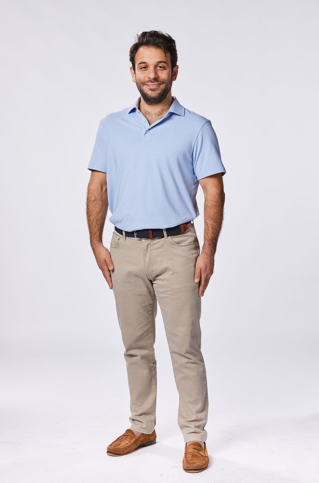 Performance Polo for Guys Under 5'9"