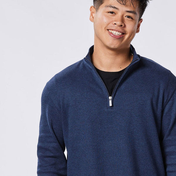 Pima Cotton Quarter Zip